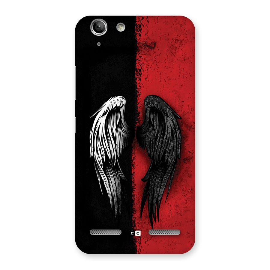 Angle Demon Wings Back Case for Vibe K5