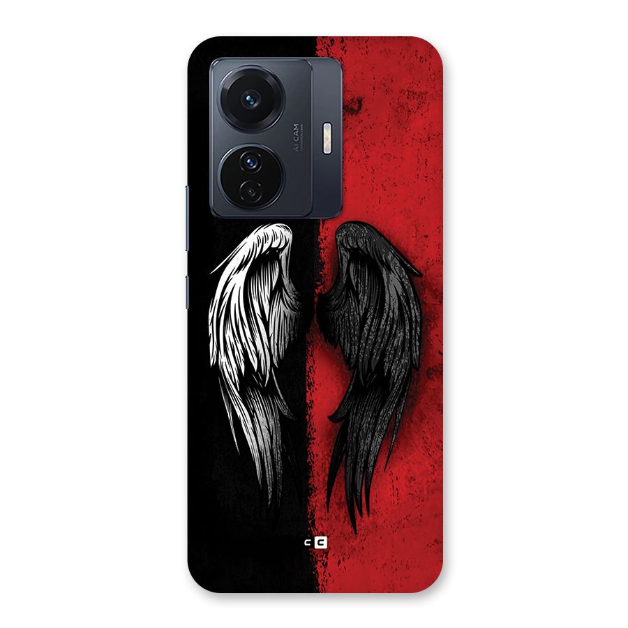 Angle Demon Wings Back Case for Vivo T1 Pro