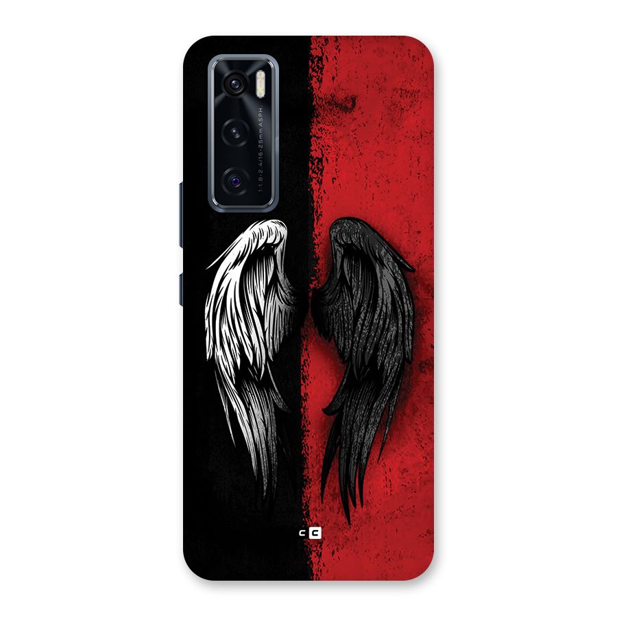 Angle Demon Wings Back Case for Vivo V20 SE