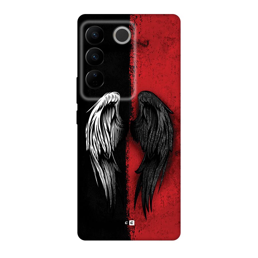 Angle Demon Wings Back Case for Vivo V27