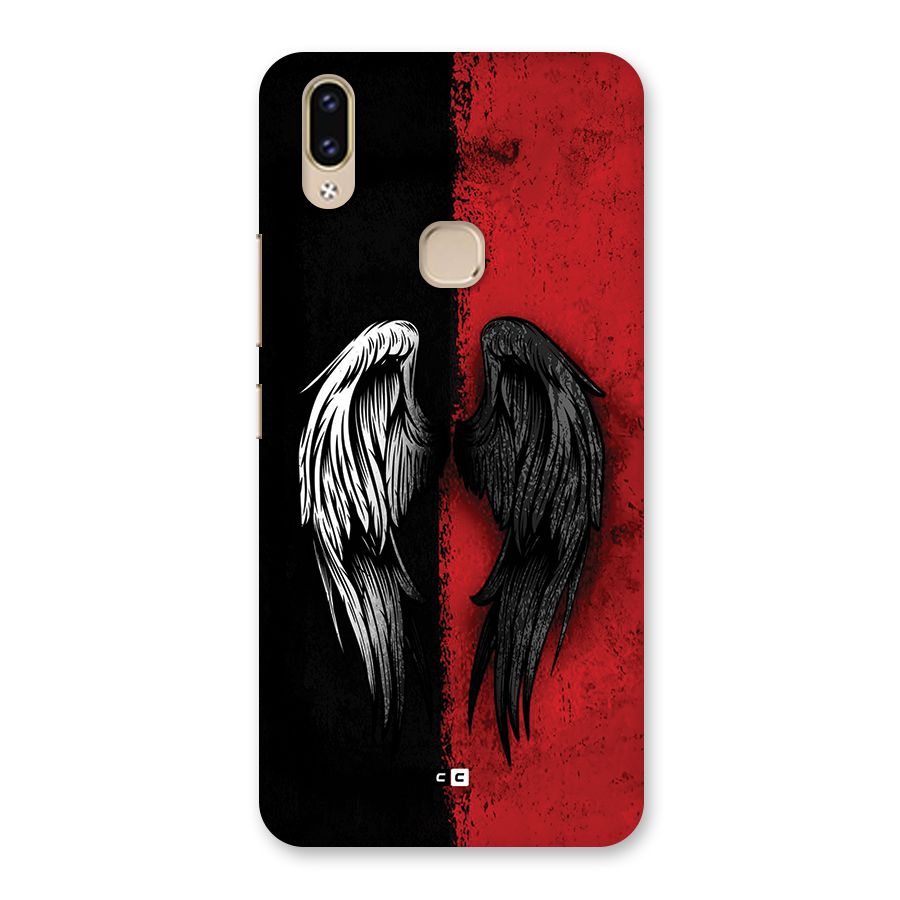 Angle Demon Wings Back Case for Vivo V9 Youth
