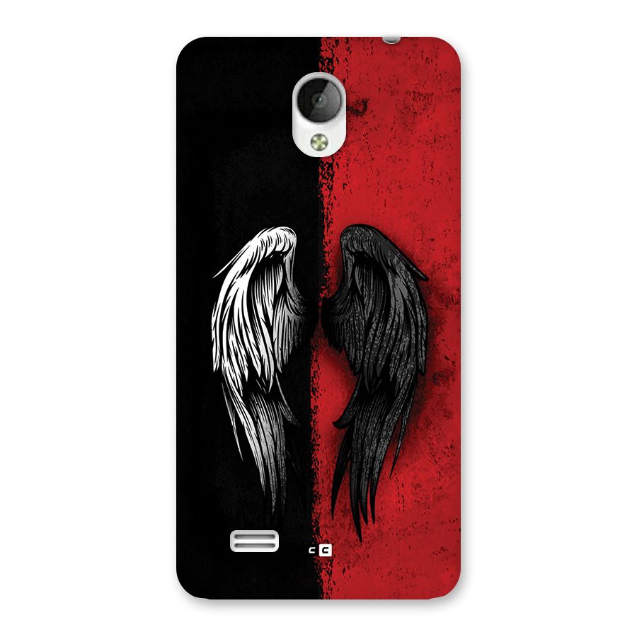Angle Demon Wings Back Case for Vivo Y21