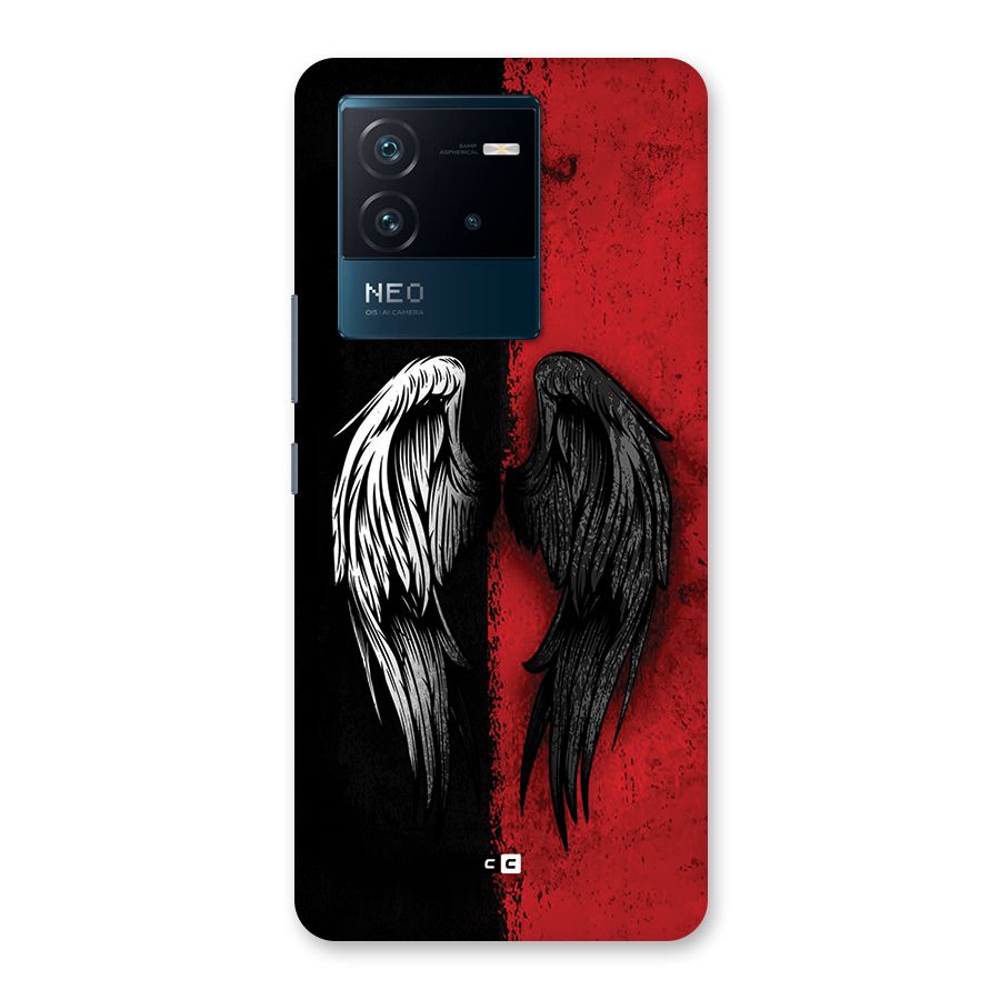 Angle Demon Wings Back Case for Vivo iQOO Neo 6 5G