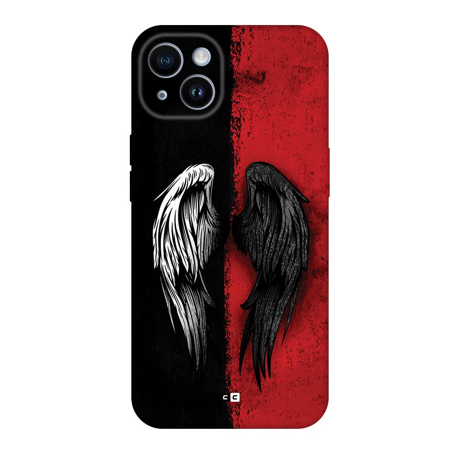 Angle Demon Wings Back Case for iPhone 14