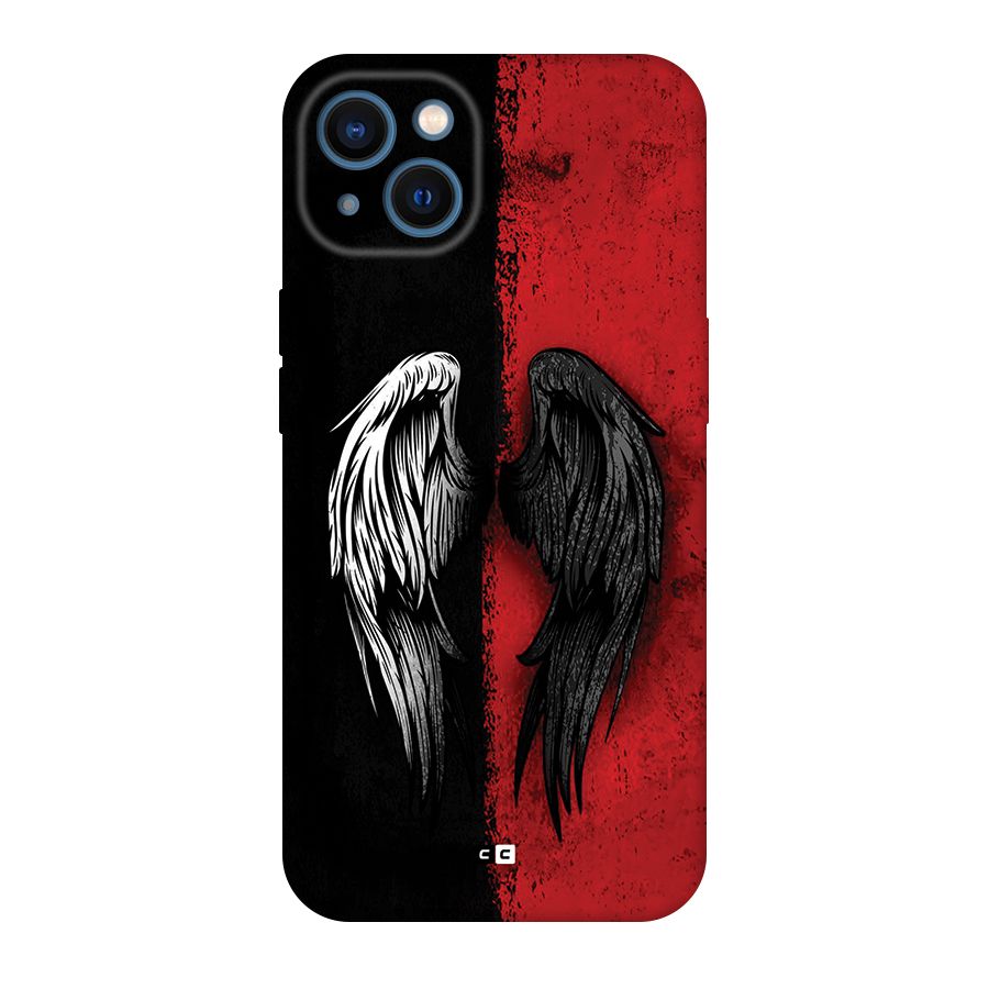 Angle Demon Wings Back Case for iPhone 13