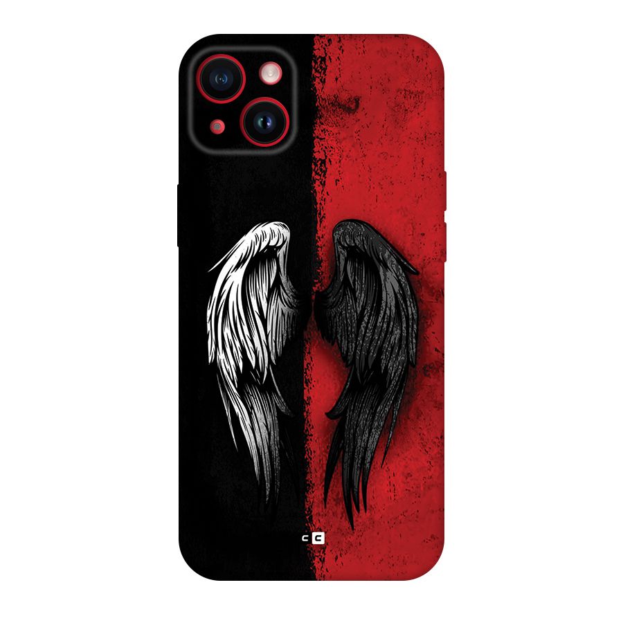 Angle Demon Wings Back Case for iPhone 14 Plus