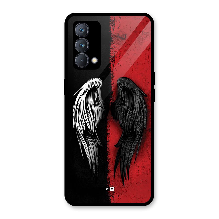 Angle Demon Wings Glass Back Case for Realme GT Master Edition