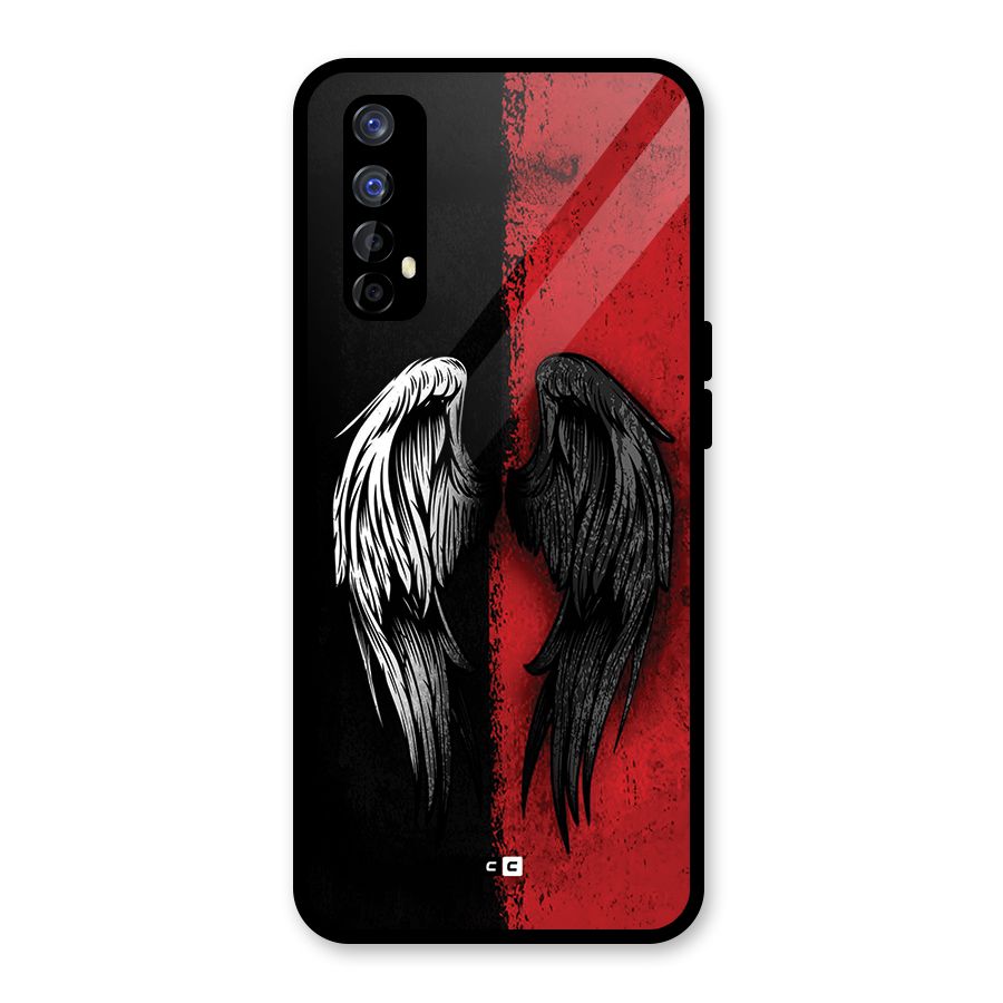 Angle Demon Wings Glass Back Case for Realme Narzo 20 Pro
