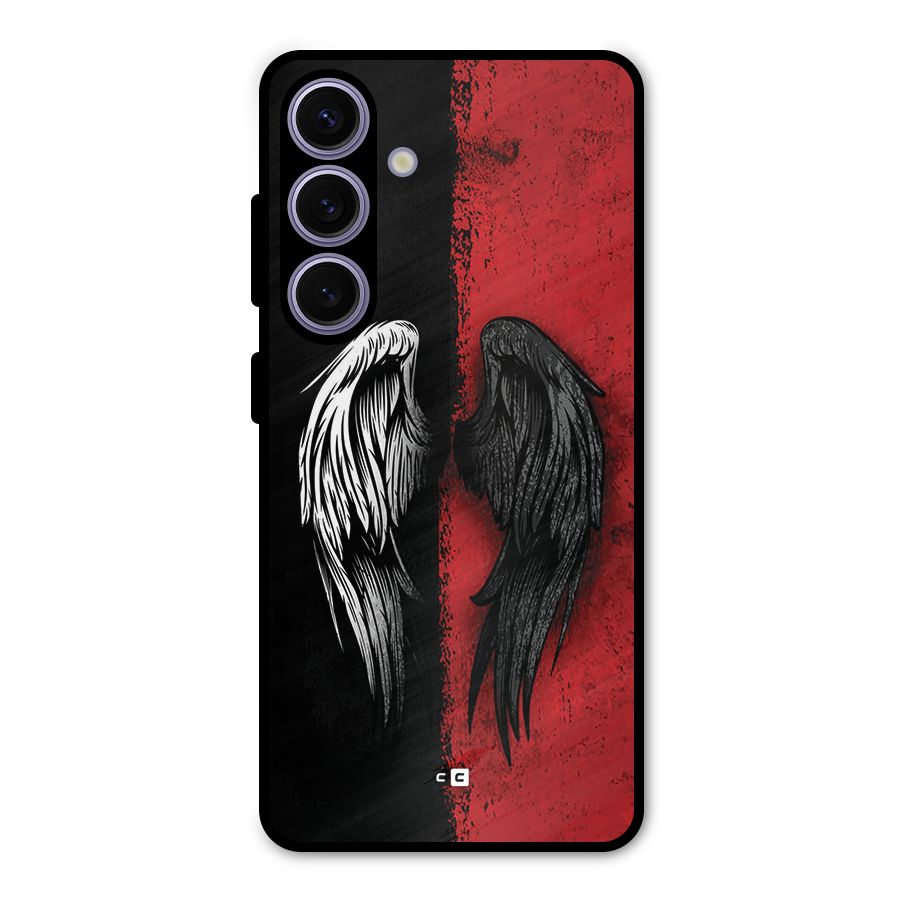 Angle Demon Wings Metal Back Case for Galaxy S24