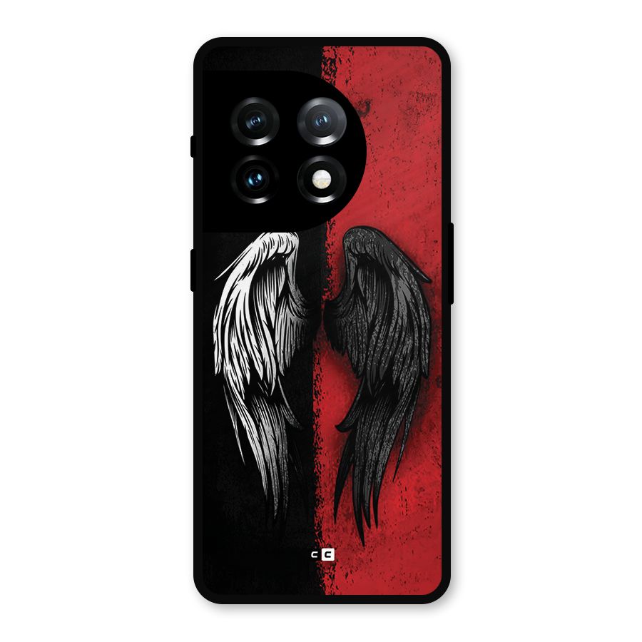 Angle Demon Wings Metal Back Case for OnePlus 11