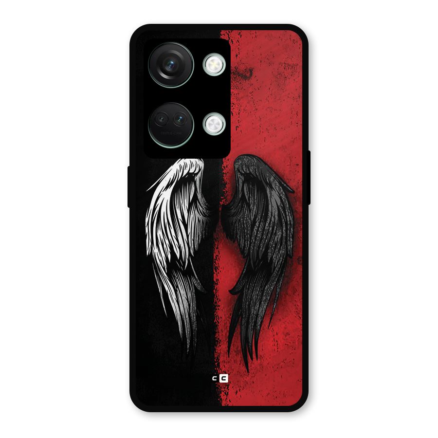 Angle Demon Wings Metal Back Case for OnePlus Nord 3