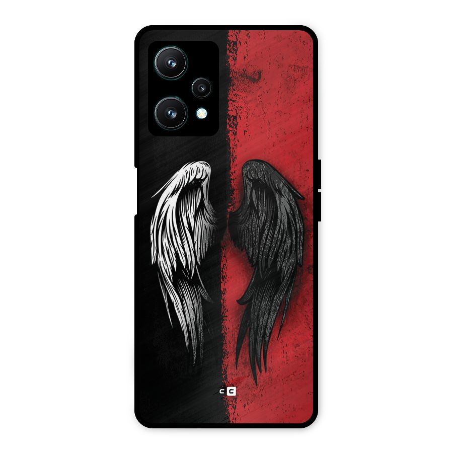Angle Demon Wings Metal Back Case for Realme 9 Pro 5G