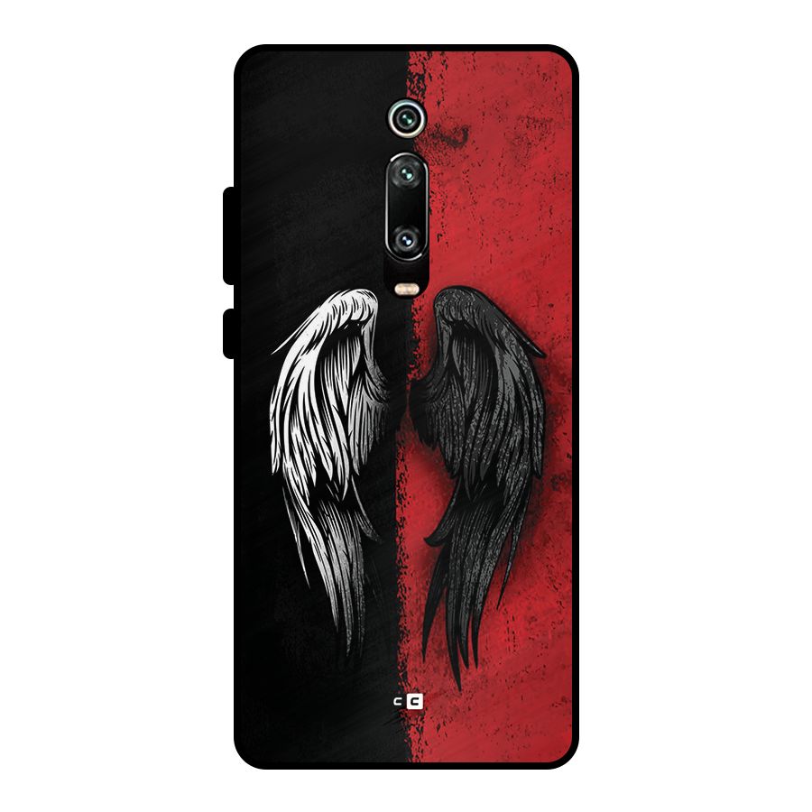Angle Demon Wings Metal Back Case for Redmi K20