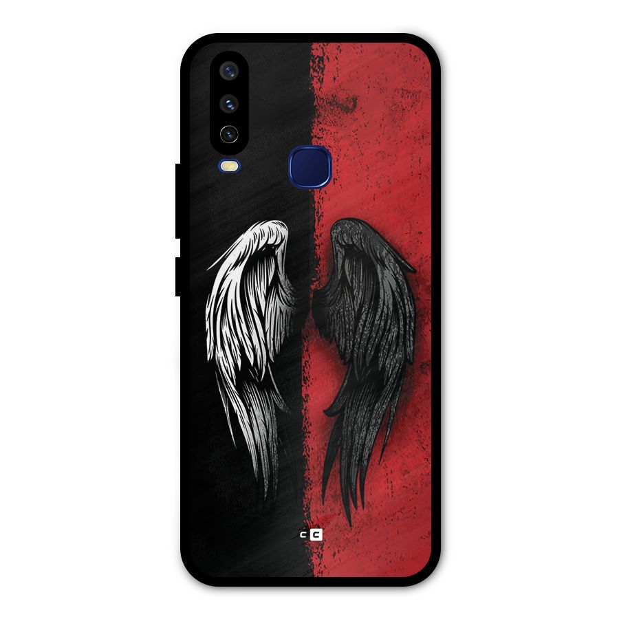 Angle Demon Wings Metal Back Case for Vivo U10
