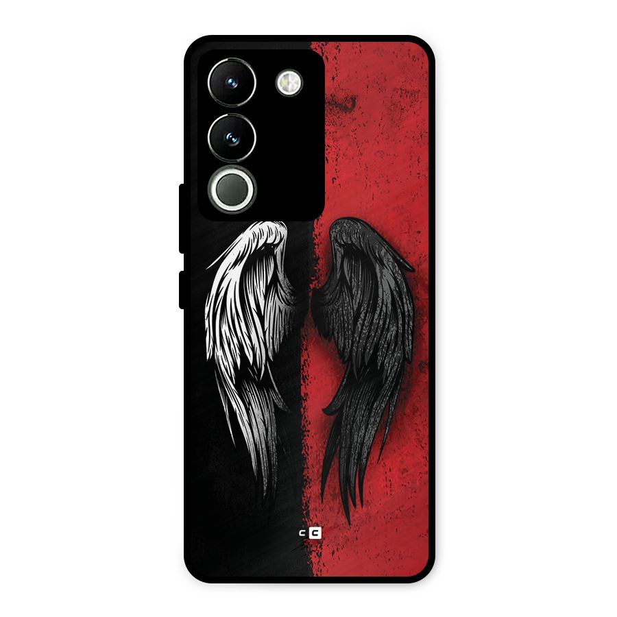 Angle Demon Wings Metal Back Case for Vivo Y200