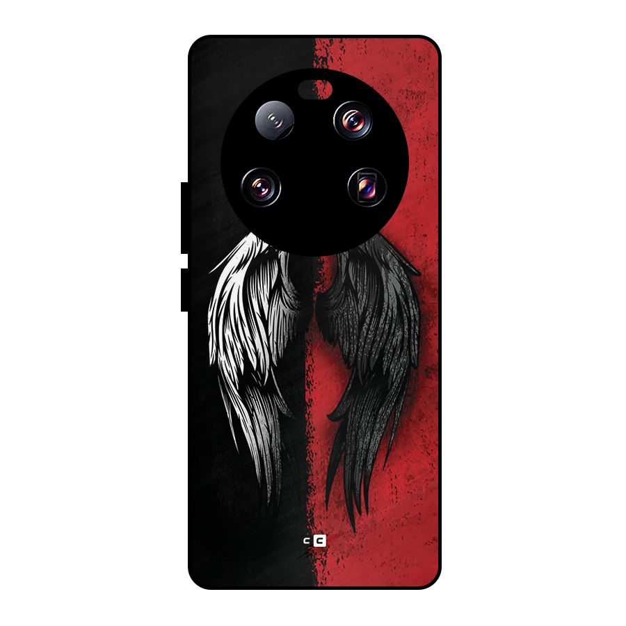 Angle Demon Wings Metal Back Case for Xiaomi 13 Ultra