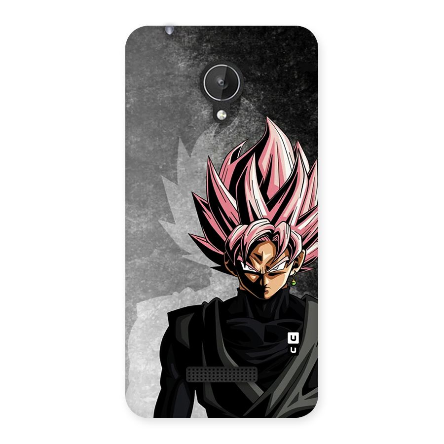 Angry Goku Back Case for Canvas Spark Q380