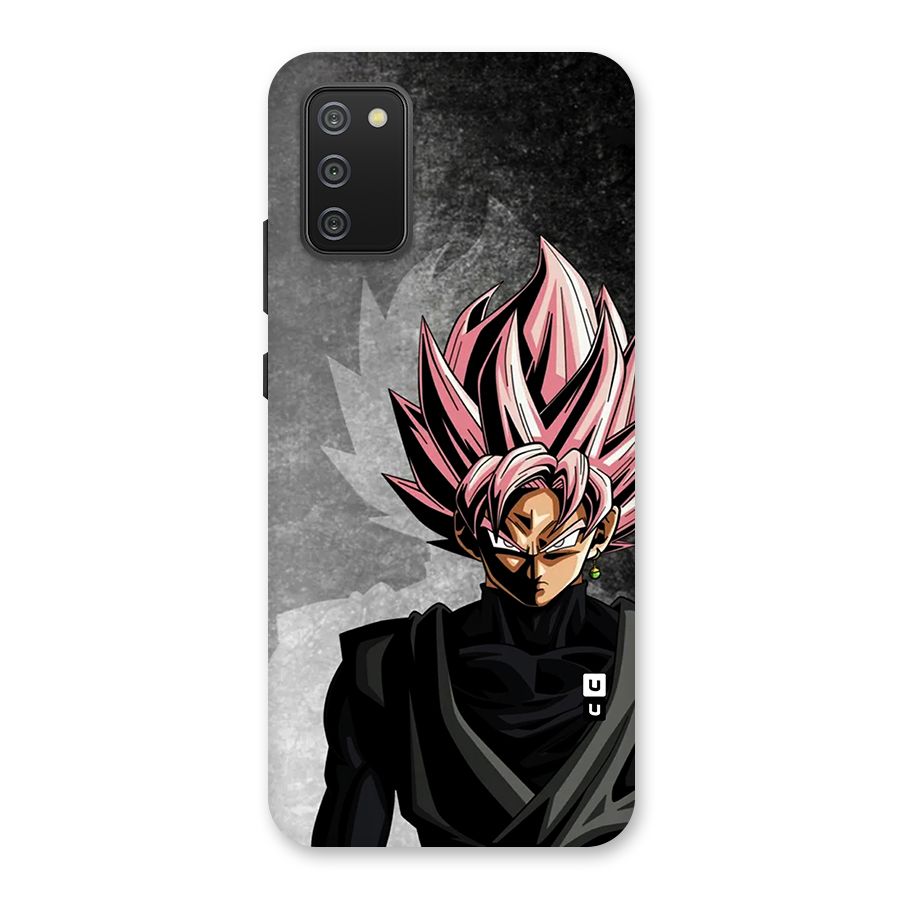 Angry Goku Back Case for Galaxy F02s