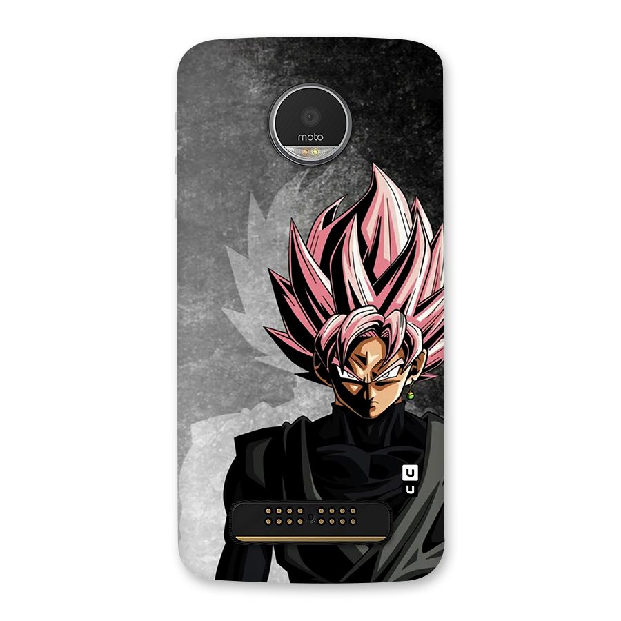 Angry Goku Back Case for Moto Z Play