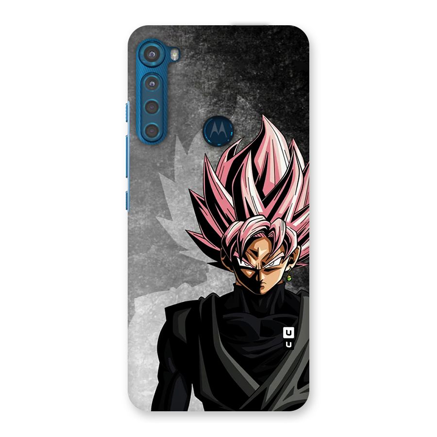 Angry Goku Back Case for Motorola One Fusion Plus