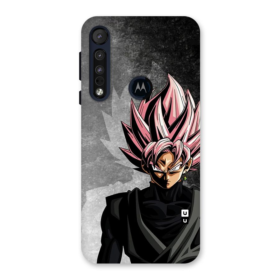 Angry Goku Back Case for Motorola One Macro