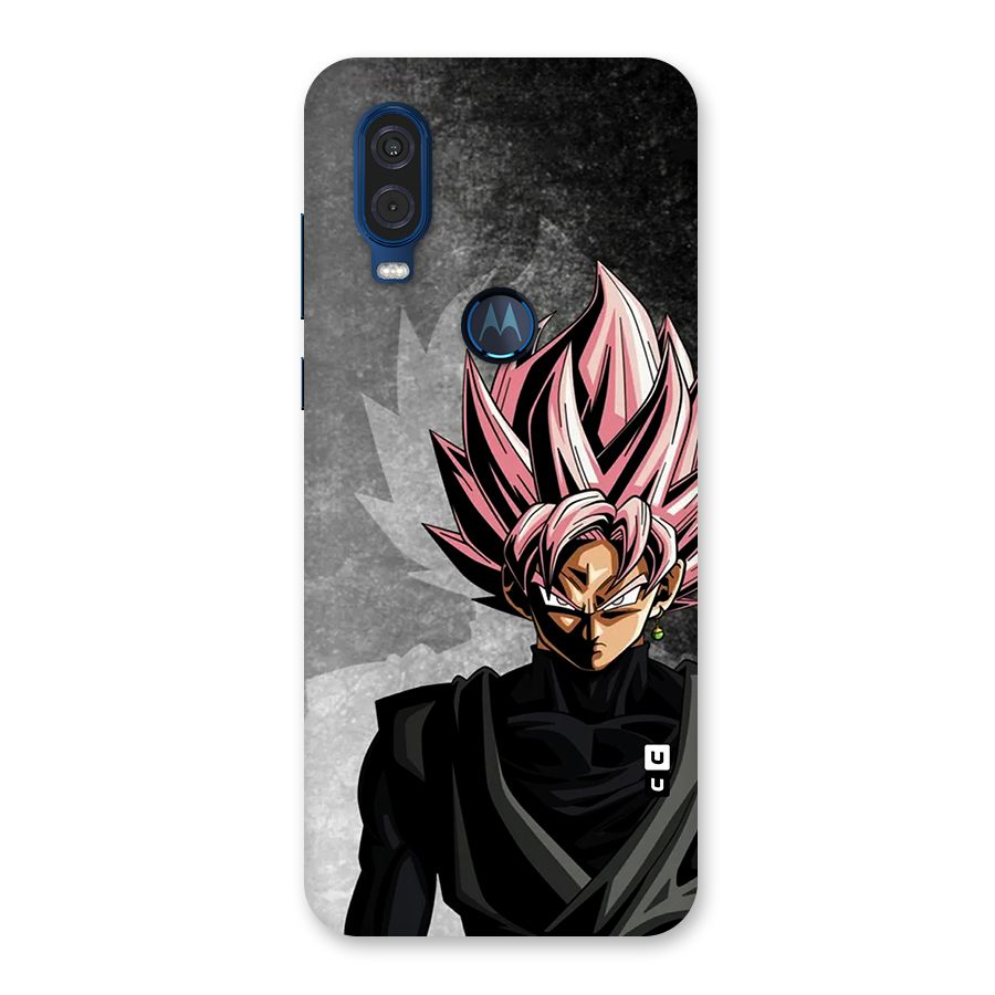 Angry Goku Back Case for Motorola One Vision