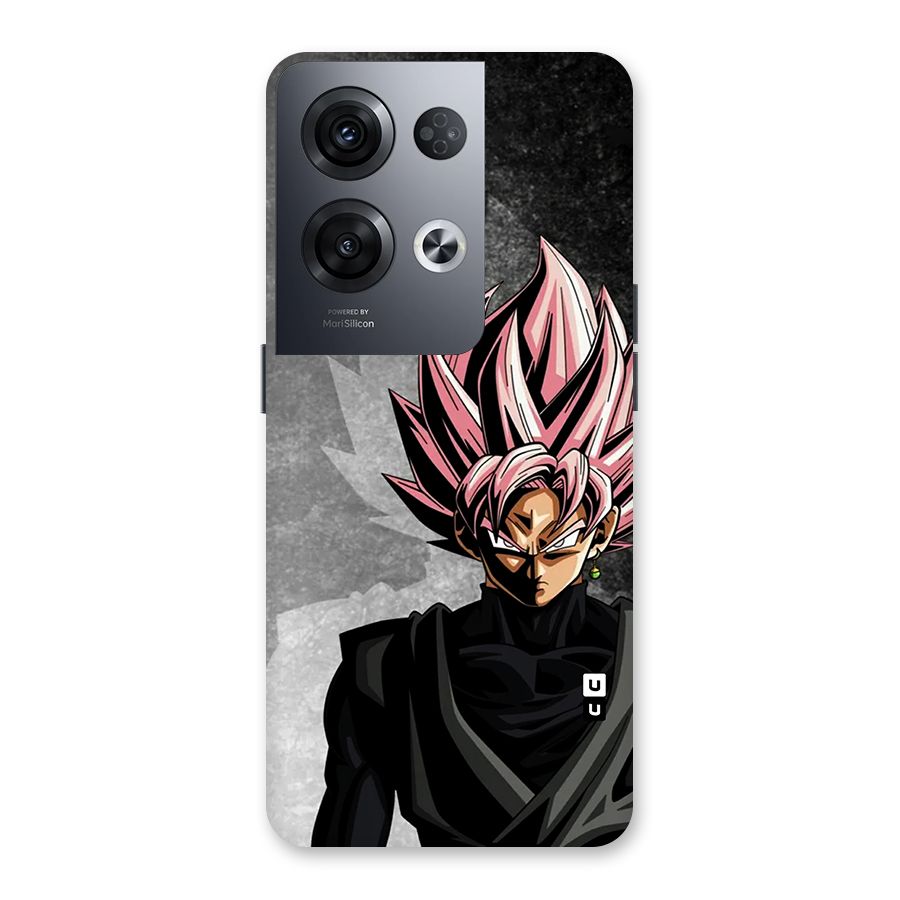 Angry Goku Back Case for Oppo Reno8 Pro 5G