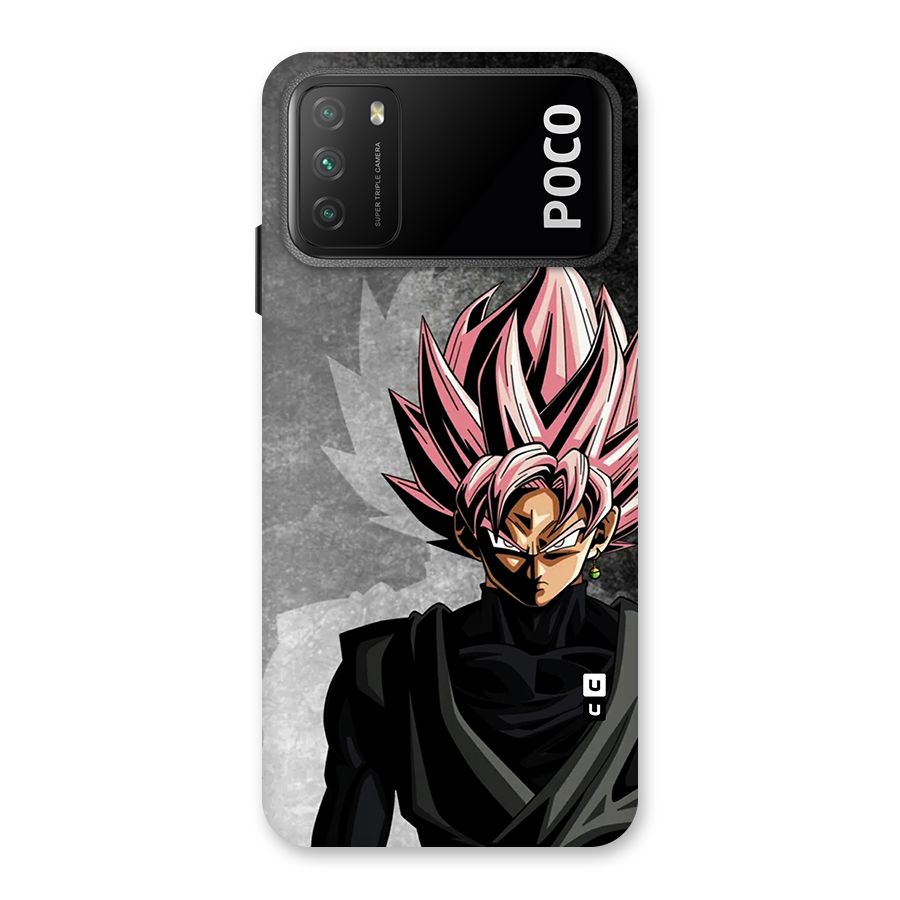 Angry Goku Back Case for Poco M3