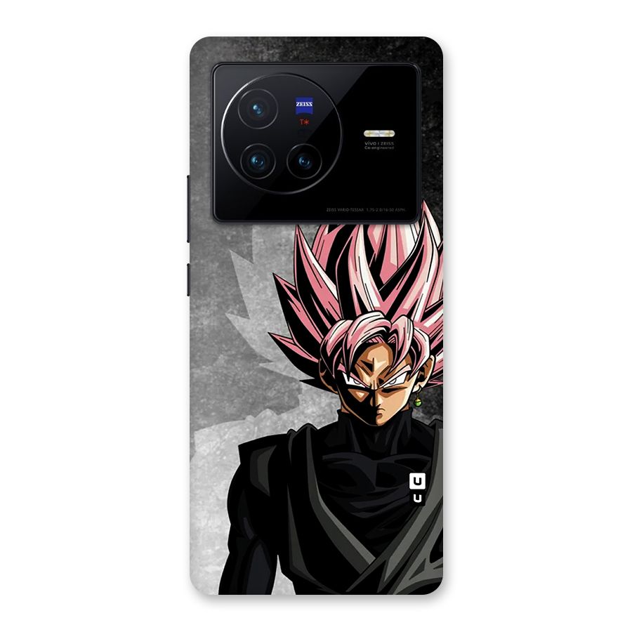 Angry Goku Back Case for Vivo X80