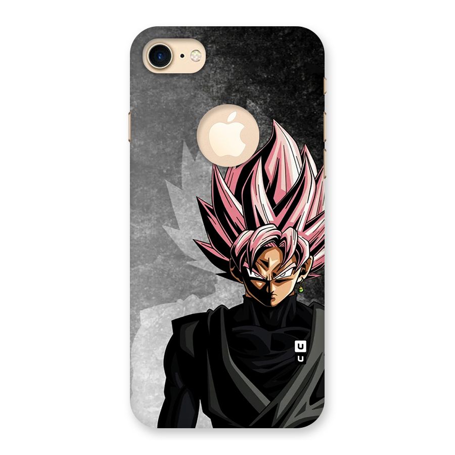 Angry Goku Back Case for iPhone 7 Logo Cut
