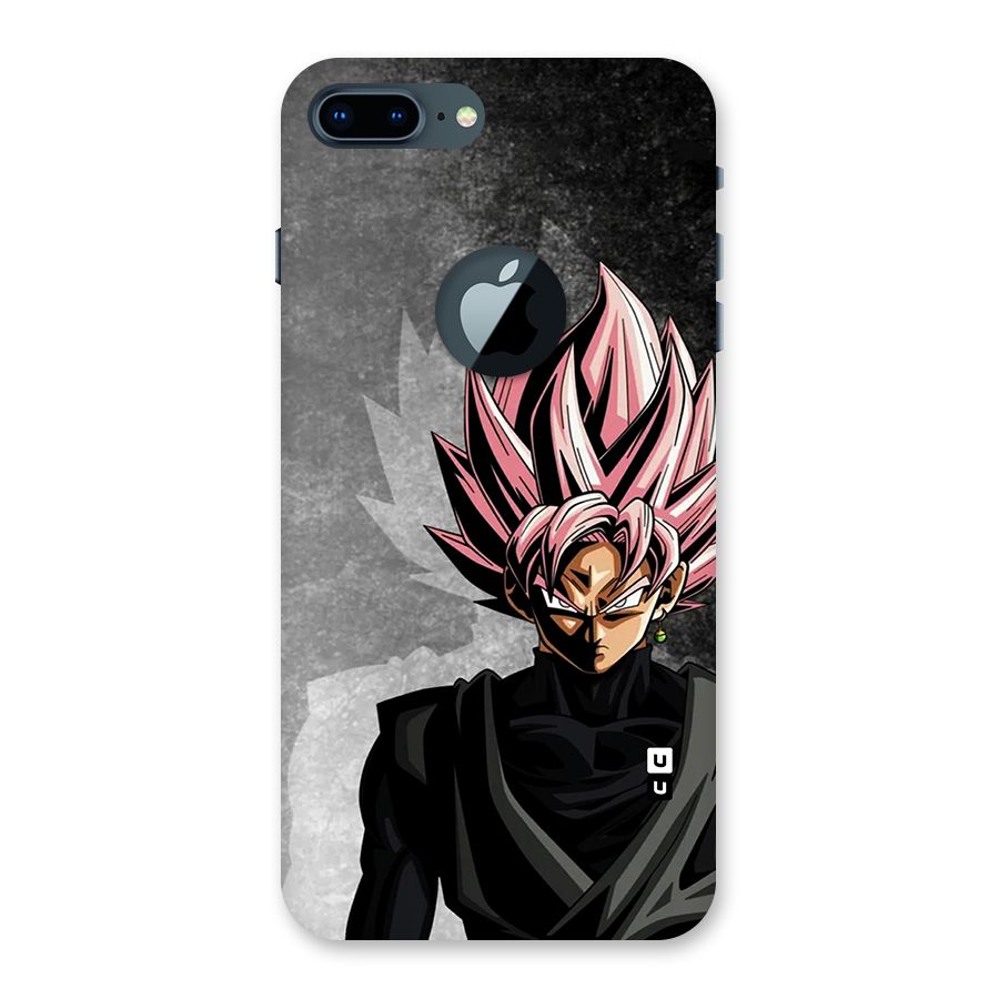 Angry Goku Back Case for iPhone 7 Plus Logo Cut