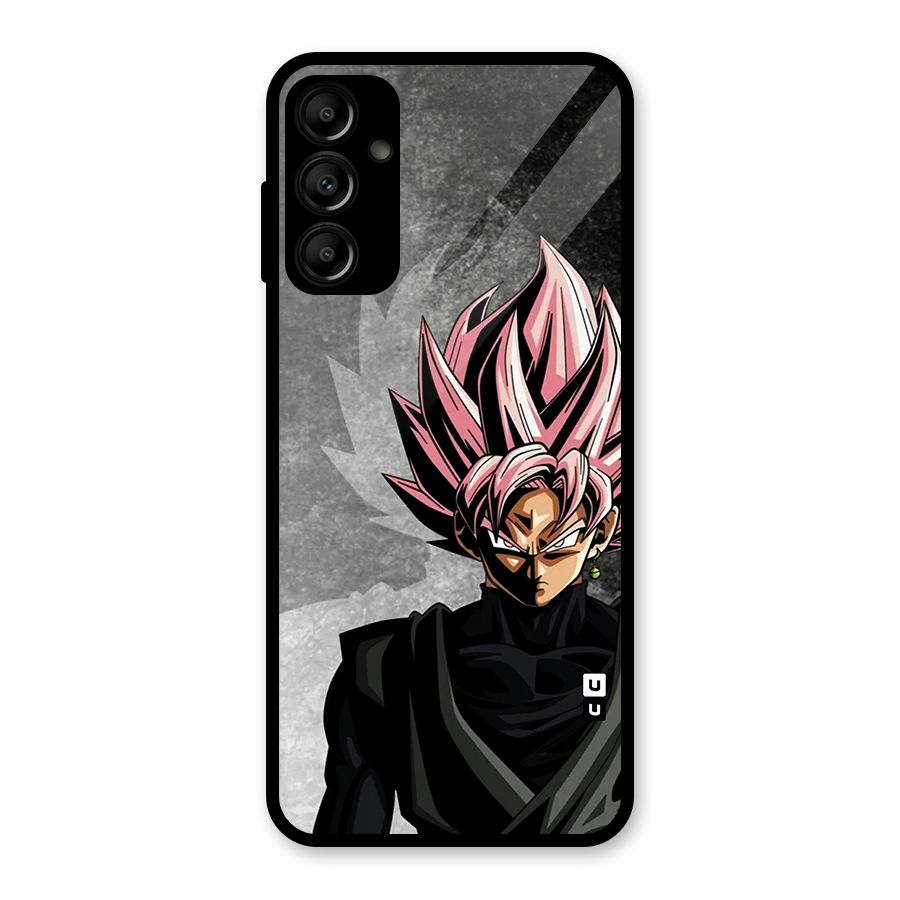 Angry Goku Glass Back Case for Galaxy A14 5G