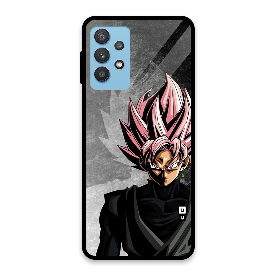 Angry Goku Glass Back Case for Galaxy M32 5G