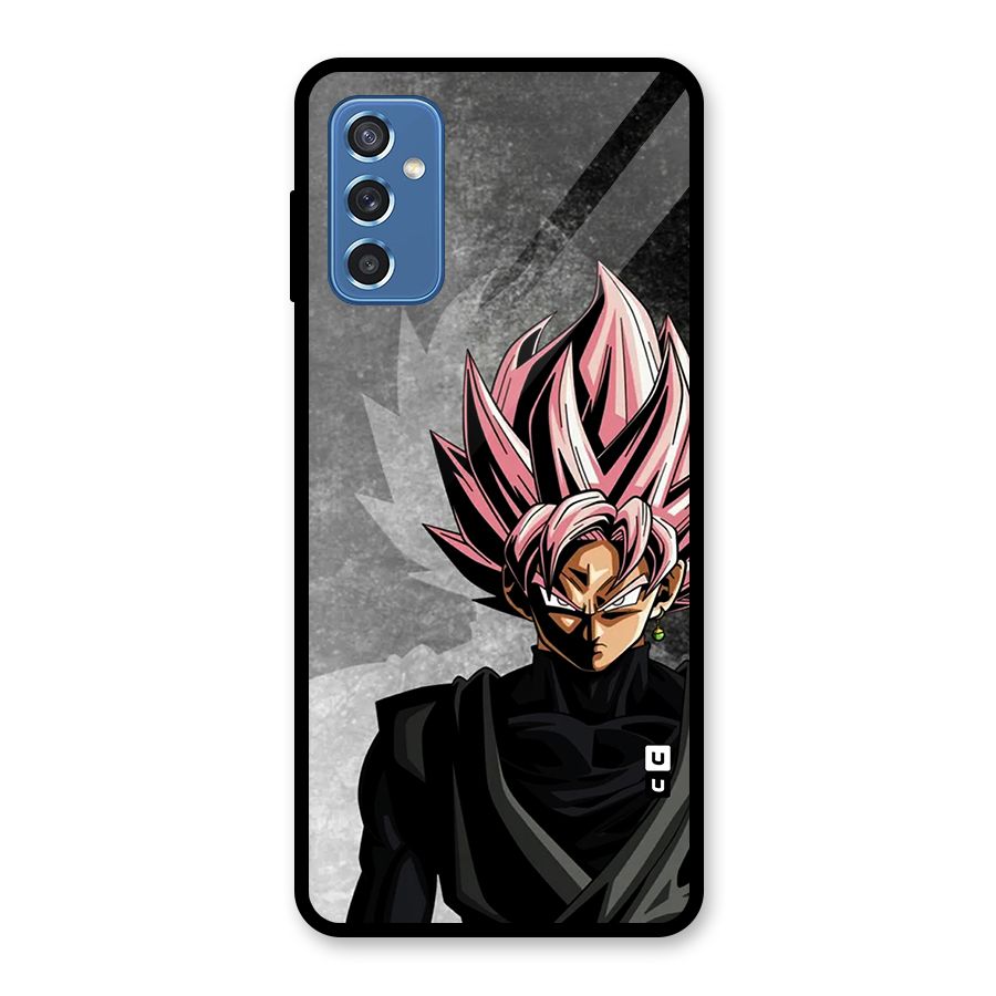 Angry Goku Glass Back Case for Galaxy M52 5G