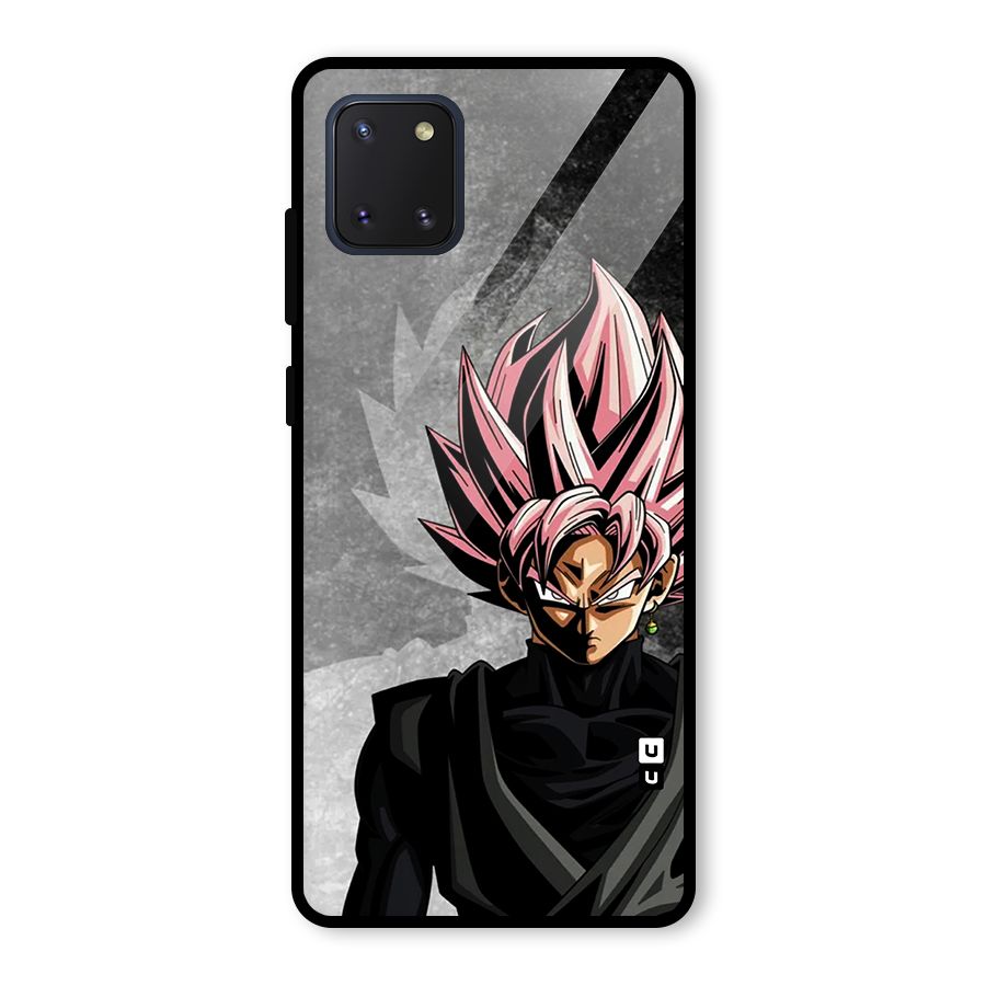 Angry Goku Glass Back Case for Galaxy Note 10 Lite