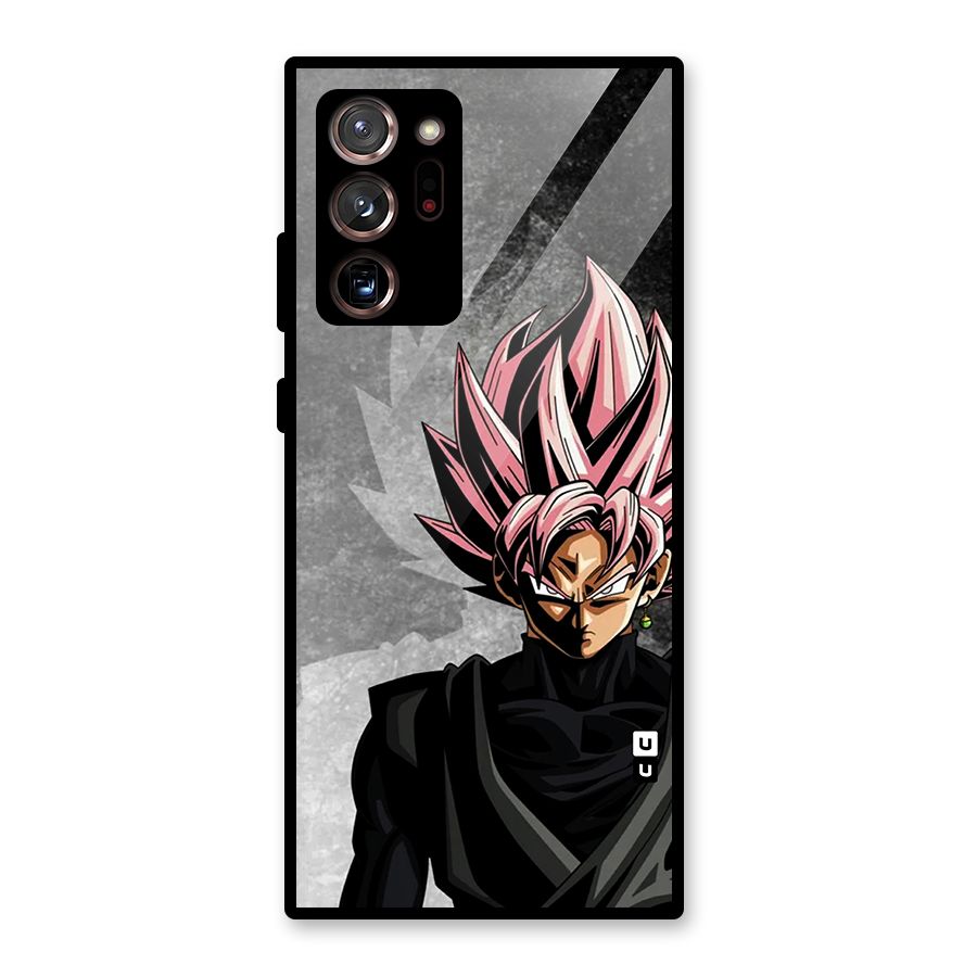 Angry Goku Glass Back Case for Galaxy Note 20 Ultra 5G