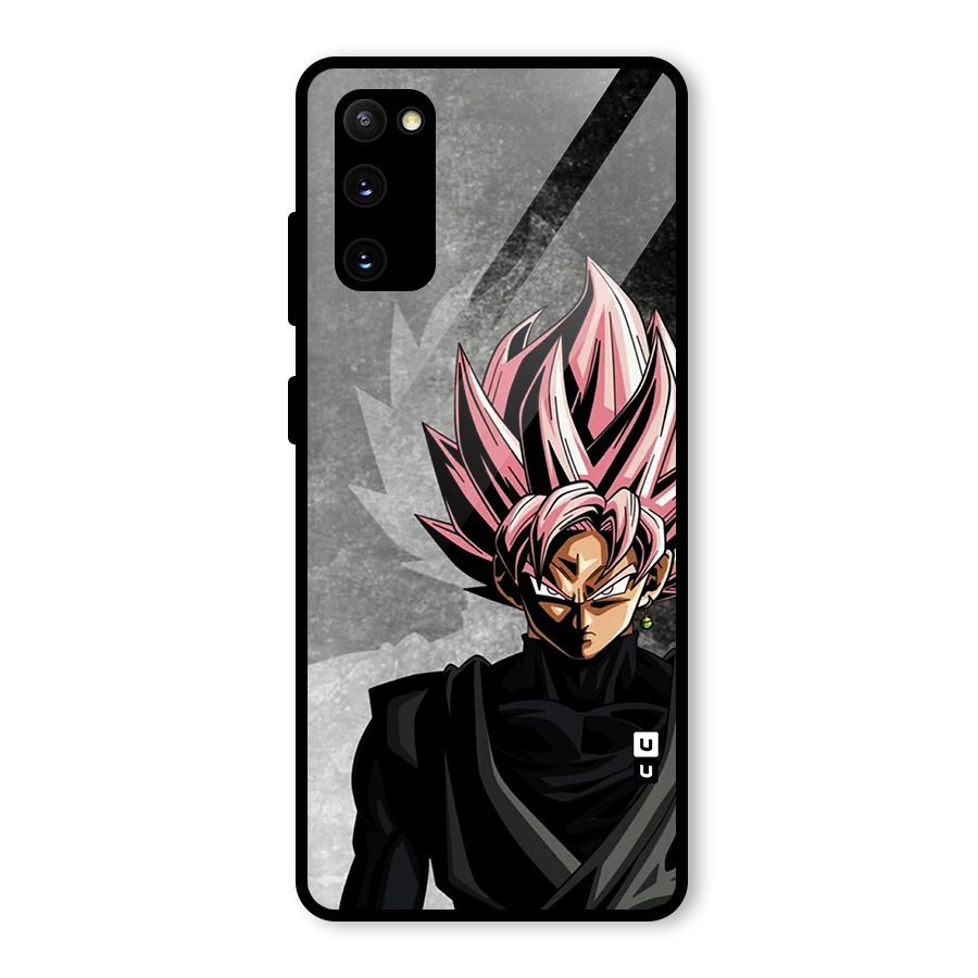 Angry Goku Glass Back Case for Galaxy S20 FE 5G