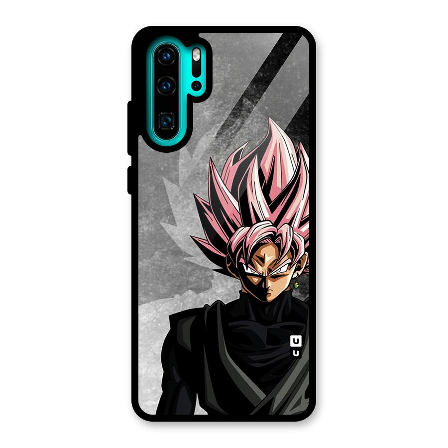 Angry Goku Glass Back Case for Huawei P30 Pro