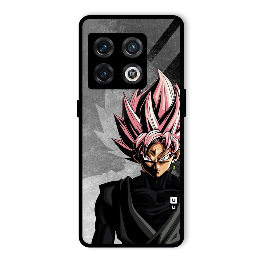 Angry Goku Glass Back Case for OnePlus 10 Pro 5G