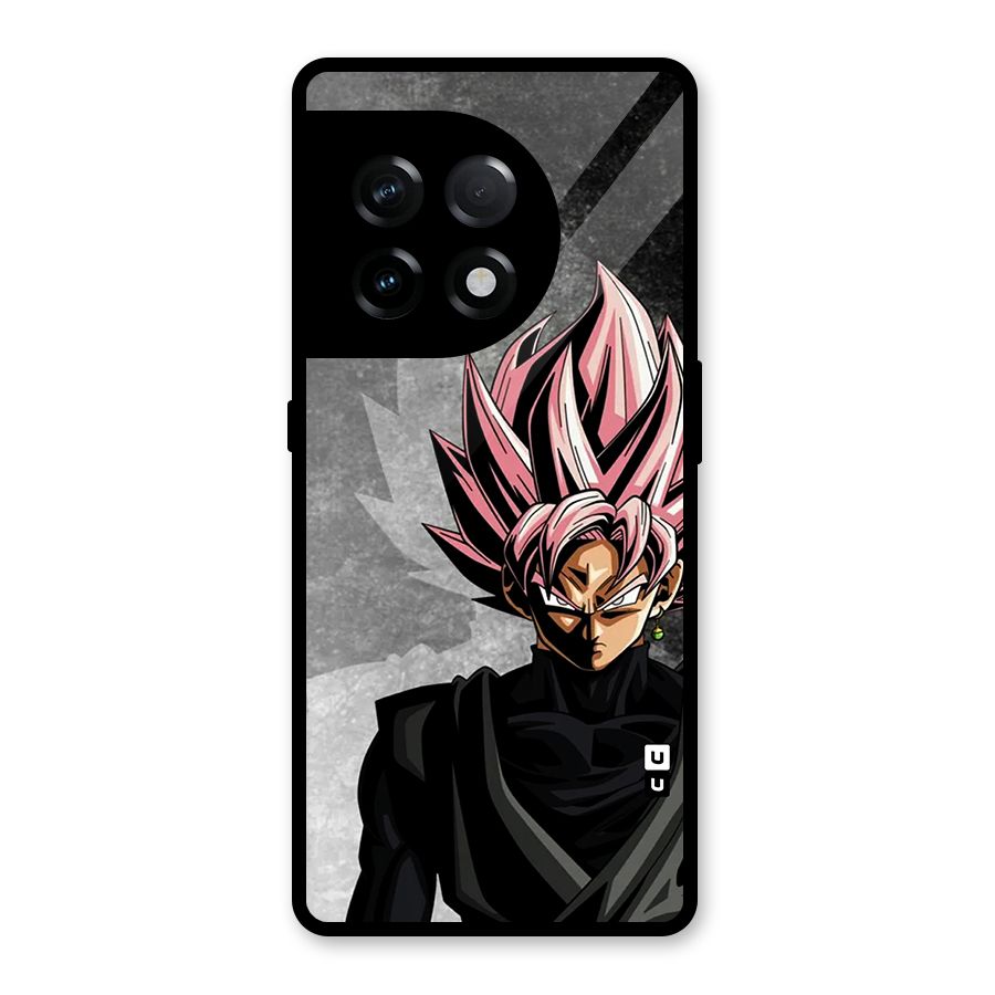 Angry Goku Glass Back Case for OnePlus 11R