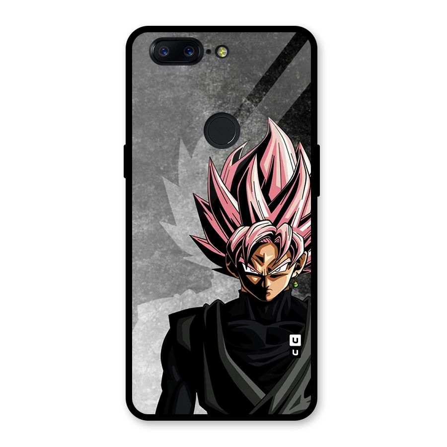 Angry Goku Glass Back Case for OnePlus 5T
