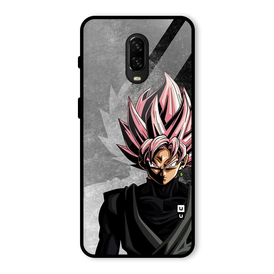 Angry Goku Glass Back Case for OnePlus 6T