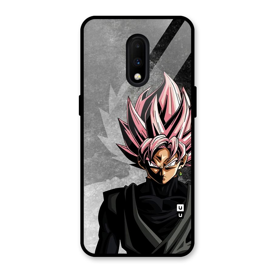 Angry Goku Glass Back Case for OnePlus 7