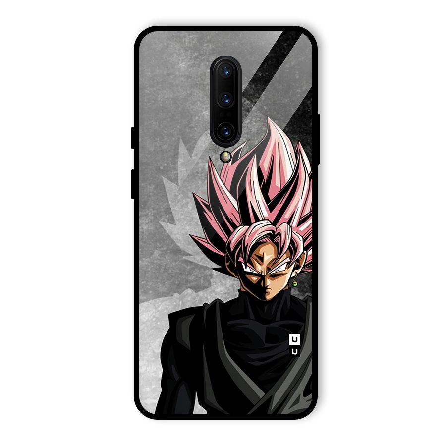 Angry Goku Glass Back Case for OnePlus 7 Pro