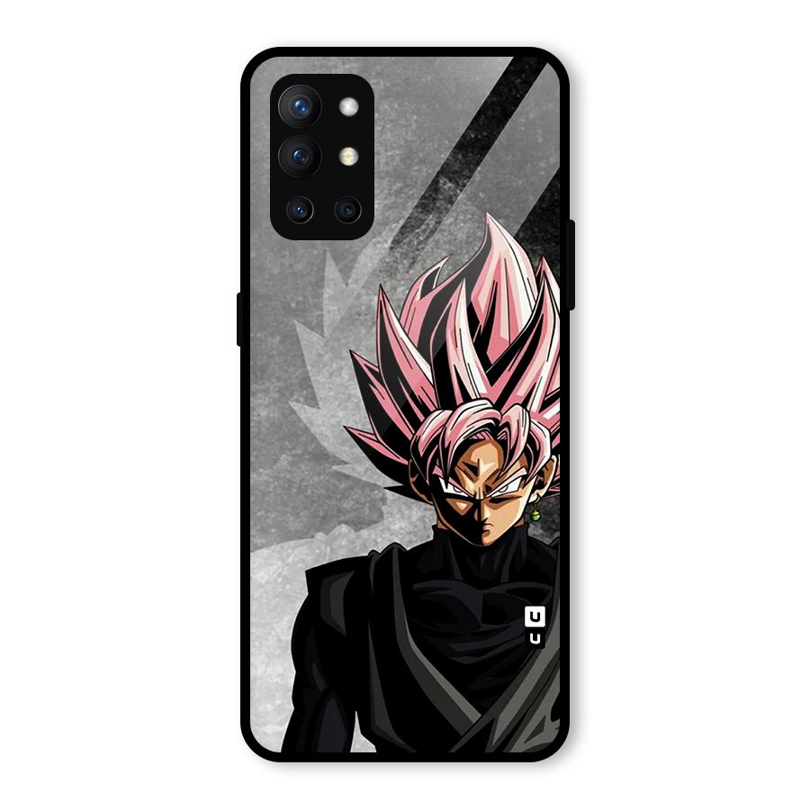 Angry Goku Glass Back Case for OnePlus 9R