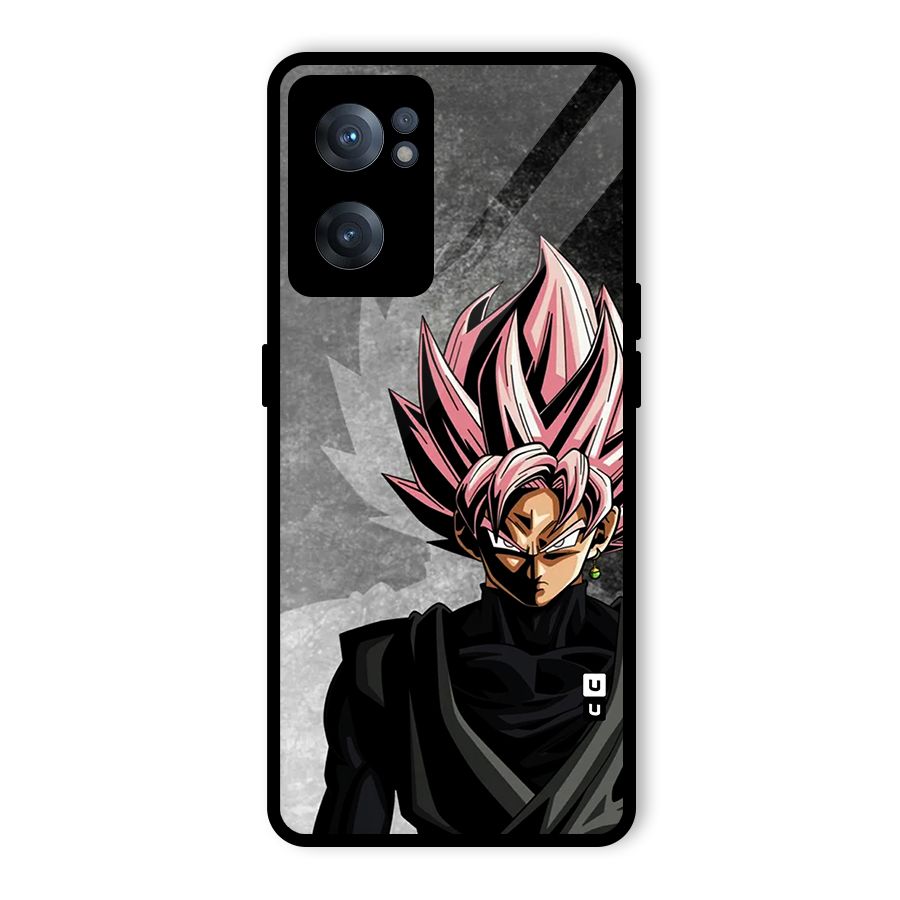 Angry Goku Glass Back Case for OnePlus Nord CE 2 5G