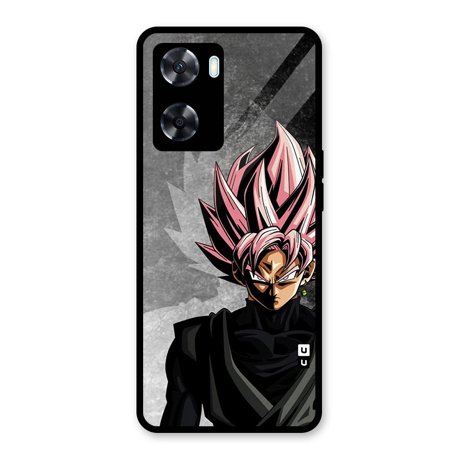 Angry Goku Glass Back Case for Oppo A77