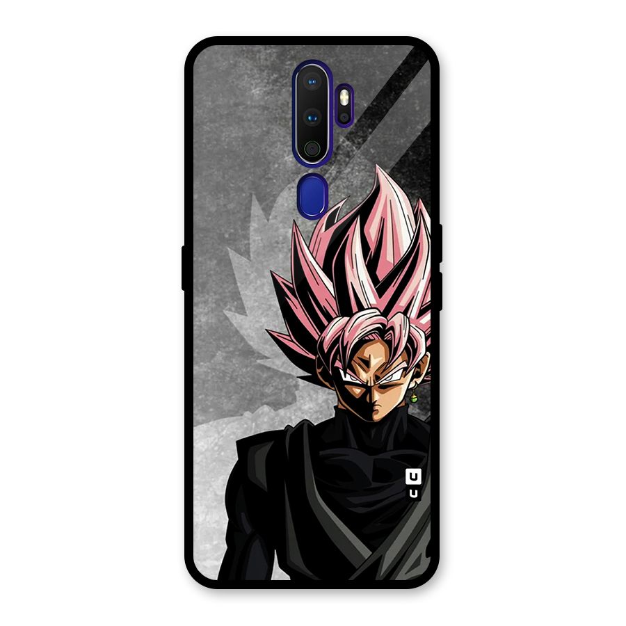 Angry Goku Glass Back Case for Oppo A9 (2020)