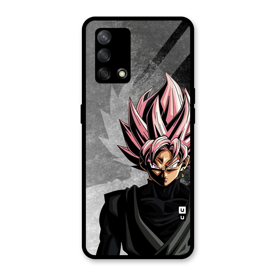 Angry Goku Glass Back Case for Oppo F19s
