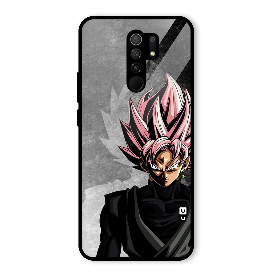 Angry Goku Glass Back Case for Poco M2